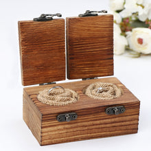 Load image into Gallery viewer, Wedding wooden for ring bearer