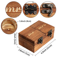 Load image into Gallery viewer, Wedding wooden for ring bearer