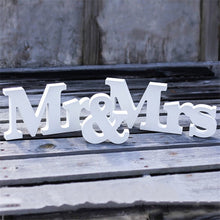 Load image into Gallery viewer, Mr. &amp; Mrs. sign - Wedding Decorations