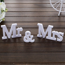 Load image into Gallery viewer, Mr. &amp; Mrs. sign - Wedding Decorations