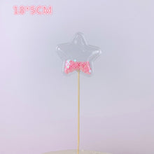 Load image into Gallery viewer, Bling Fairy Cake Toppers - Unicorn, Heart, Crown, Cloud, Shiny Flamingo and More