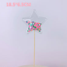 Load image into Gallery viewer, Bling Fairy Cake Toppers - Unicorn, Heart, Crown, Cloud, Shiny Flamingo and More