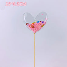 Load image into Gallery viewer, Bling Fairy Cake Toppers - Unicorn, Heart, Crown, Cloud, Shiny Flamingo and More